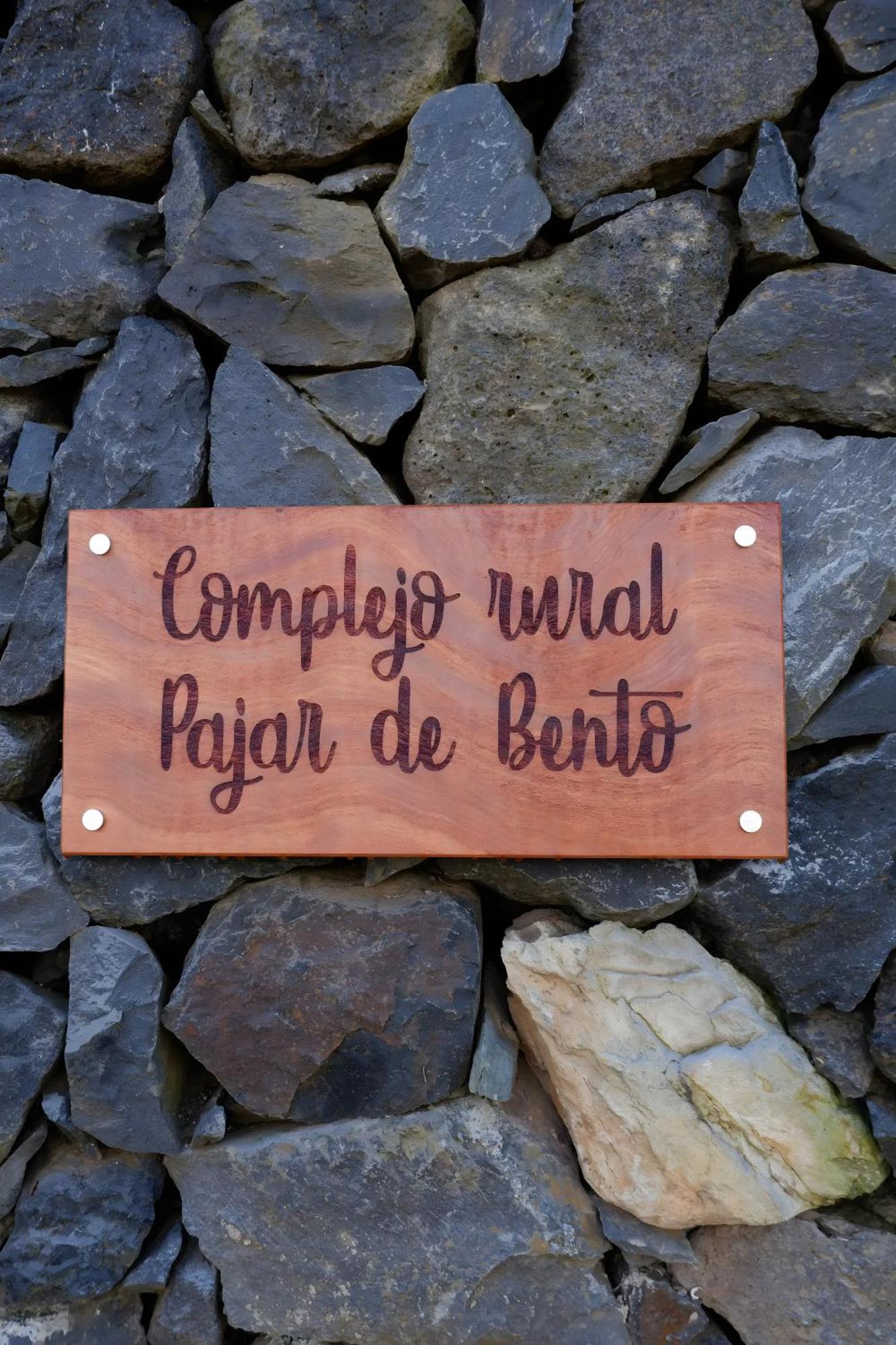 Ferienwohnung Complejo Rural Pajar De Bento Agulo Exterior foto