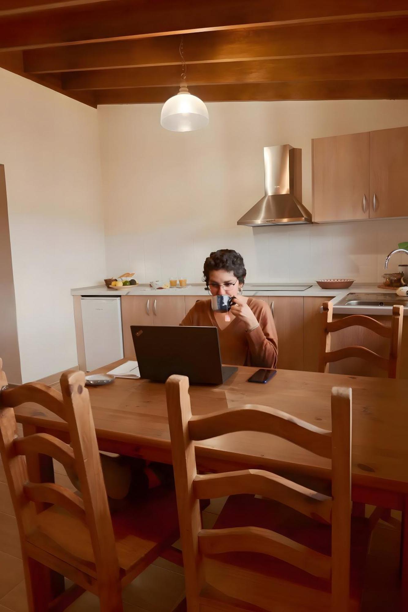 Ferienwohnung Complejo Rural Pajar De Bento Agulo Exterior foto