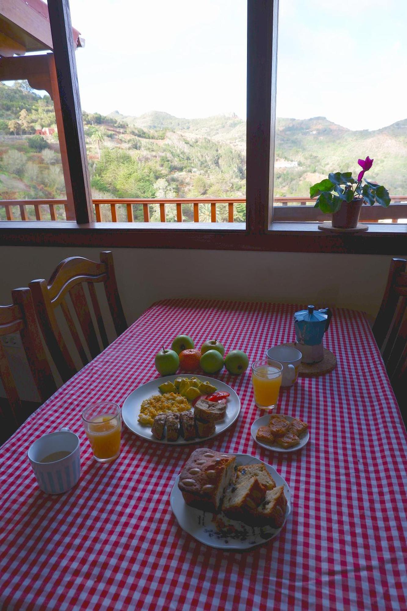 Ferienwohnung Complejo Rural Pajar De Bento Agulo Exterior foto